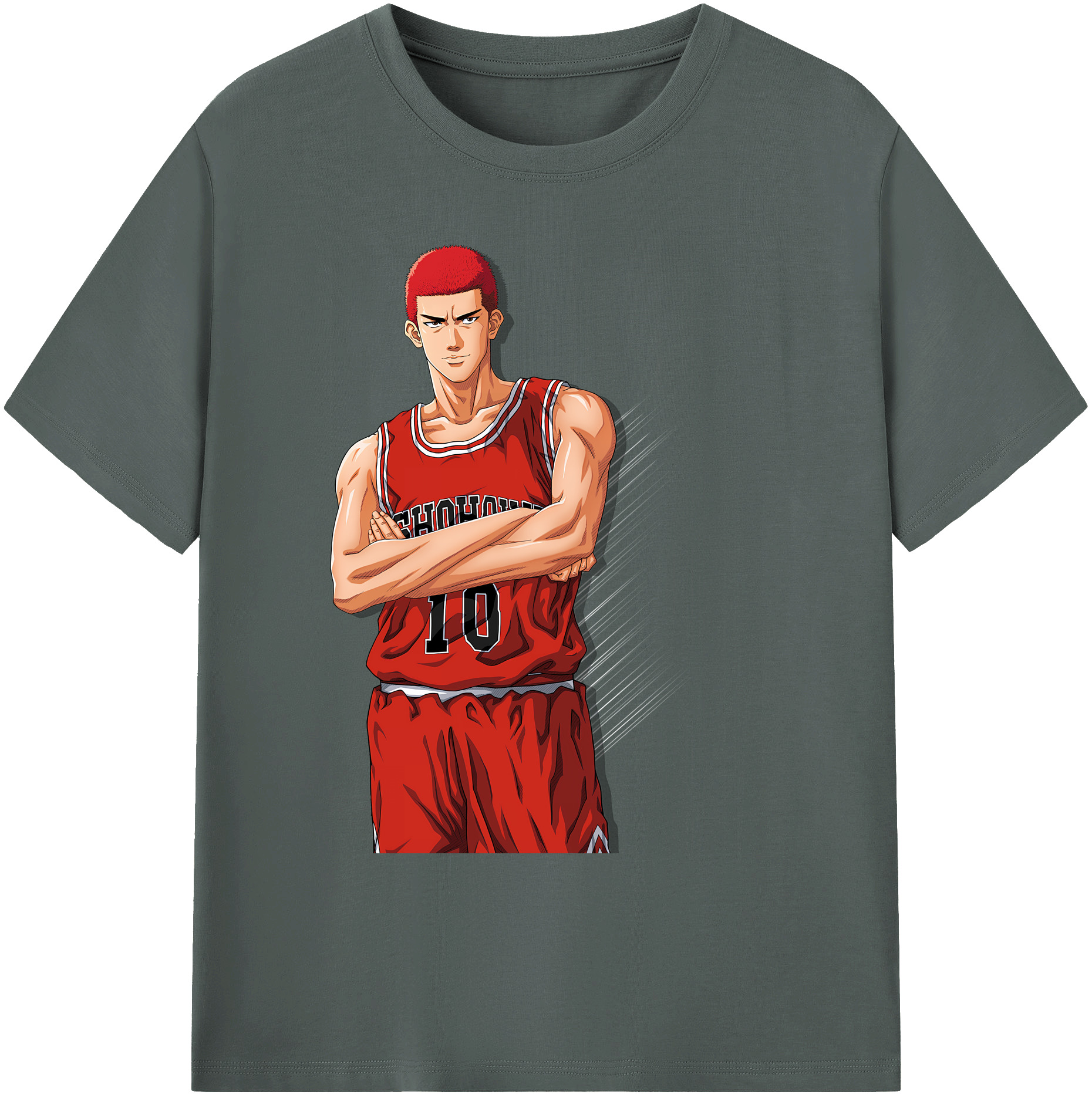 （画像用） SLAM DUNK／スラムダンク 綿100％ メンズ半袖Tシャツ｜肌触りやわらか＆通気性